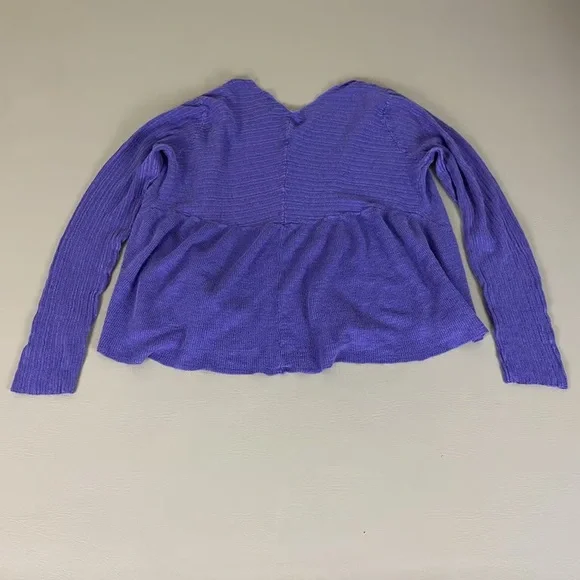 Women's Purple Sweater - Picture 2 of 2